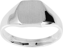 Chevalière en argent