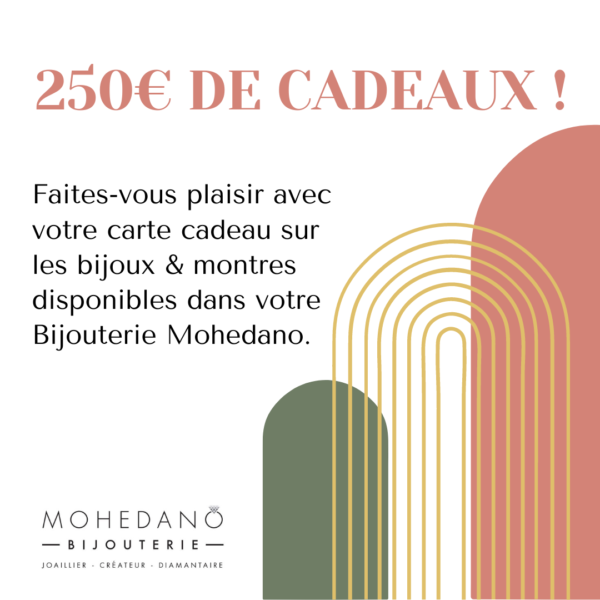 Carte Cadeau 250 €