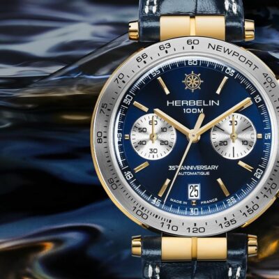 Montre Michel Herbelin New Port Chrono Automatique Numéro 155