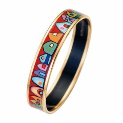Bracelet Cerclé Miss Frey Wille - Collection Hommage à HUNDERTWASSER