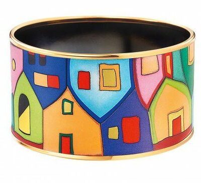 Bracelet cerclé Frey Wille- Hommage à HUNDERTWASSER
