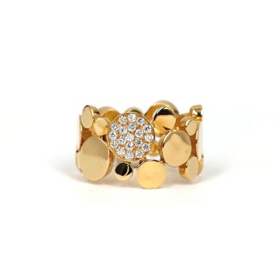 bague-effet-bulle-et diamants-bijouterie mohedano