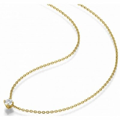 collier-diamant-0.30- carat certifie GIA