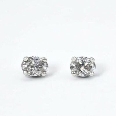 puces diamants taille ovale