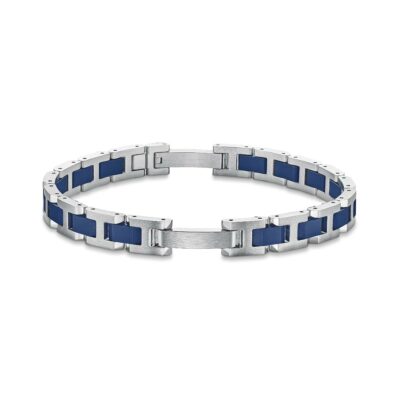 Bracelet homme - Collection Herbelin - Cap Camarat acier céramique blue